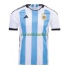 Maillot de Supporter Argentine 3 Star Domicile Coupe du Monde 2022 Pour Homme